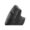 Logitech Lift Vertical Ergonomic Bluetooth for Business Wireless 4000dpi (optyczna, 1, 6) (grafitowy, wertylana) [910-006495]