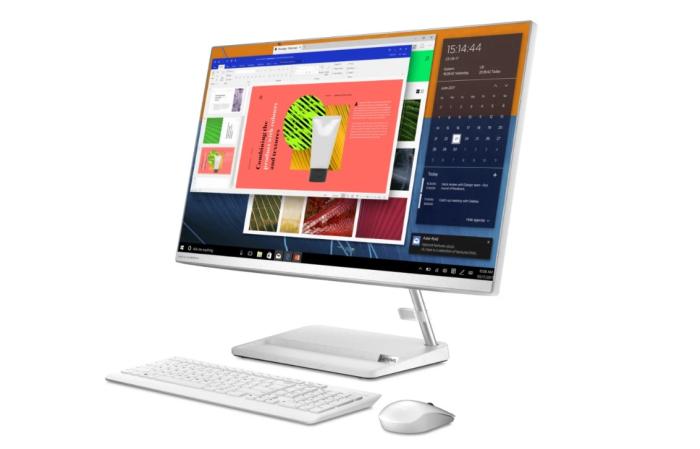 Komputer All-in-One LENOVO IdeaCentre 3-27IAP [F0GJ00NVPB] 8-Core i5-12450H/27 1920x1080 matowa IPS/16GB DDR4/512GB SSD/UHD/brak systemu (biały)
