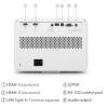 Projektor BenQ X3100I DLP (3840x2160, 16:9, 3300 ANSI, 600000:1, 30000h/20000h) (3xHDMI, 1xUSB, 1xRS-232)
