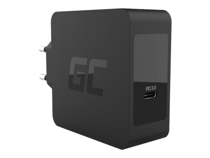 Green Cell Quick Charge 3.0 Uniwersalna ładowarka (zasilacz) sieciowa 230V / 1xUSB-C (60W PD) [CHAR09]