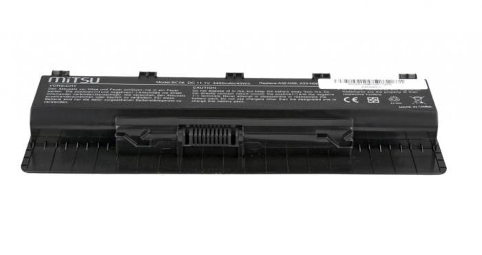 Mitsu bateria Asus B53, F45, F55, N46, N56N, N76, R500, R503, B53 11.1V, 4400mAh [BC/AS-N56]