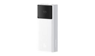 Power Bank Baseus Star-Lord 20000mAh 65W 1xUSB-A/1xUSB-C/1xmicro USB (biały) (Quick Charge, Power Delivery) [P10022906213-00]
