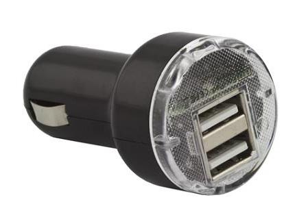 Esperanza Ładowarka samochodowa USB 2100mAh (12V, 5V/2A) [EZ108]