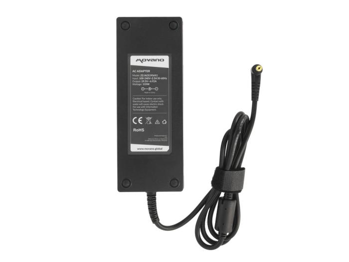 Movano zasilacz do laptopa ACER 19.5V / 6.92A / 135W z wtyczką 5.5x1.7mm [ACE195692]