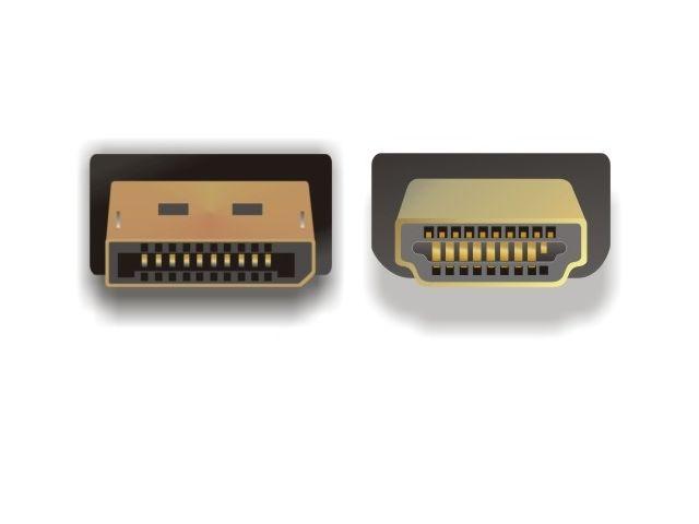Delock Kabel DisplayPort M / HDMI M Gold (3.0m) [82435]