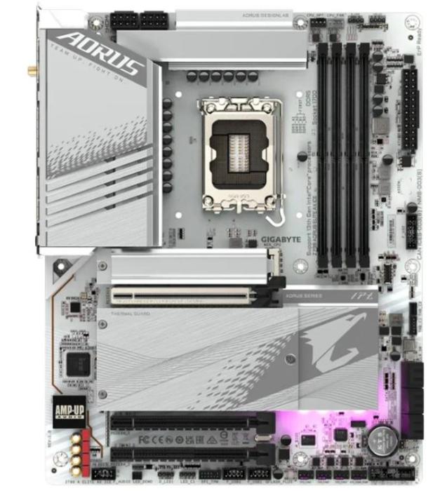 Gigabyte Z790 AORUS ELITE AX ICE (Intel Z790) [s1700, 4xDDR5 do 7600MHz, (HDMI 2.1, DP 1.2) (4xM.2, 1xPCIe 5.0 x16, 1xPCIe 4.0 x16 (x4), 1xPCIe 3.0 x16 (x4)), WiFi 6E, BT 5.3, ATX]