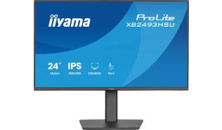 (24) 23.8 Iiyama ProLite XB2493HSU-B1 (IPS, 1920x1080, 350, 1ms, 120Hz) (1 xHDMI 1.4 / 1 x DP 1.4) głośniki