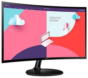 27’’ Samsung LS27C364EAUXEN (VA LED zakrzywiony 1800R, 1920x1080, 250, 4ms, 75Hz) (VGA, HDMI 1.4, Audio) czarny