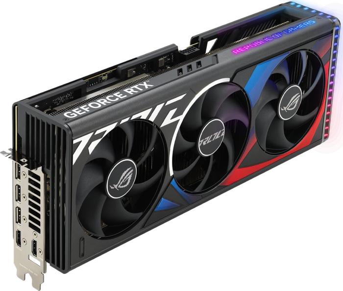 GeForce PCI-E RTX4080 Super Asus 16GB GDDR6X ROG Strix OC [ROG-STRIX-RTX4080S-O16G-GAMING] (2xHDMI 2.1, 3xDP 1.4a) (256-bit, PCI-E 4.0)
