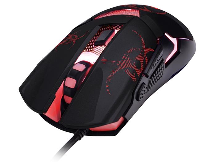 Tracer Gamezone Mortar 2400dpi (podświetlana) 2400dpi (optyczna, USB, 1, 6)