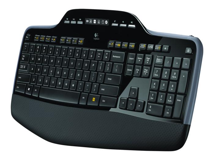 Logitech Wireless Desktop MK710 (radiowa, radiowo-laserowa) [920-002440]