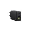 Green Cell Quick Charge 3.0 Uniwersalna ładowarka (zasilacz) sieciowa 230V / 3xUSB (2x5V 2.4A, 1x12V 1.5A) [CHARGC03]