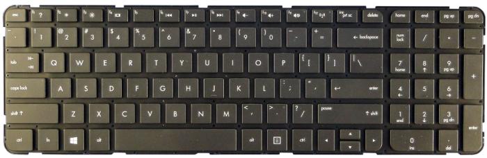 Klawiatura do notebooka HP Pavilion G6-2000 G6-2019SO G6-2010so G6-2100 G6-2300ew G6-2300sw G6-2310e g6-2230ew g6-2230sw g6-2233sw g6-2000sw bez ramki [AER36U02210, 2B-04801Q121 / K401]
