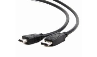 Gembird Kabel DisplayPort M / HDMI FHD 60Hz (10m) [CC-DP-HDMI-10M]