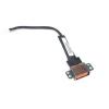 Gniazdo zasilania z kablem do wtyczki prostokątnej do notebooków Lenovo Yoga 3 Pro-1370 / 5Pin dł.11cm [5C10G97330, ATUU2 DC00100LC00 REV:01, DC30100LO00 / ZN0033]