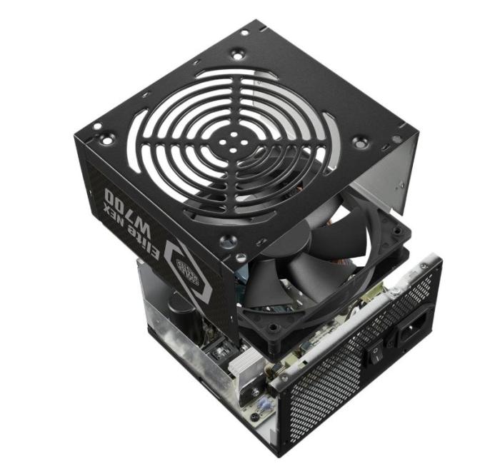 Cooler Master Elite NEX W700 (700W) (1x120mm) 80+ (CPU 2x4+4) (PCI-E 2x6+2) (3xMolex, 5xSATA) [MPW-7001-ACBW-BE1]