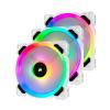 Corsair LL120 RGB LED Static Pressure PWM (3x120 mm) biały [CO-9050092-WW]