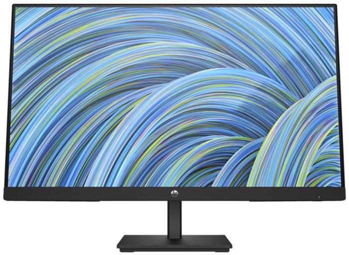 24’’ HP P24v G5 (IPS LED, 1920x1080, 250, 5ms, 75Hz) (VGA, HDMI 1.4) głośniki (2x2W), czarny [64W18AAABB]