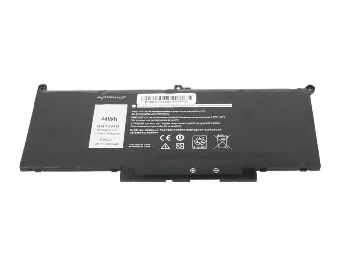 Movano bateria Dell Latitude 7390, 7490 7.4V/7.6V, 5800mAh (44Wh), 4 ogniwa [BT/DE-E7390S]