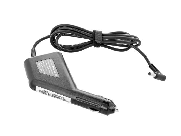 Movano zasilacz samochodowy do laptopa DELL 19.5V / 4.62A / 90W z wtyczką 4.5x3.0mm + PIN [HP195462 SAM]