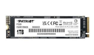 Patriot Viper P320 1TB SSD M.2 2280 PCIe Gen3x4 NVMe 1.3 (480TB TBW) (3000/2200 MB/s) [P320P1TBM28]