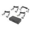Przełącznik Digitus KVM 4 portowy HDMI, 4K 30Hz [DS-12880]