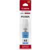Canon BJ INK GI-40 C (Cyan Ink Bottle) [3400C001] -  cyan, oryginalny wkład z atramentem Canon, 70 ml, 7700 stron (Canon PIXMA G5040, Canon PIXMA G6040, Canon PIXMA G7040)