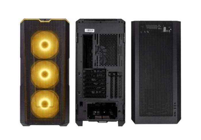Phanteks Eclipse G500A D-RGB, Tempered Glass (szkło hartowane) (9x2.5, 2x3.5) (2xUSB 3.2 Gen1, 1xUSB-C 3.2 Gen2) [PH-EC500GA_DBK01A]