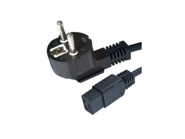 Gembird Kabel zasilający serwerowy CEE 7/7/ IEC 320 C19 16A (1.8m) [PC-186-C19]