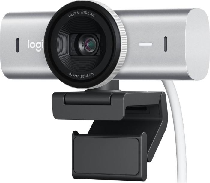 Logitech MX Brio 4K Ultra HD (jasnoszary) [960-001554]