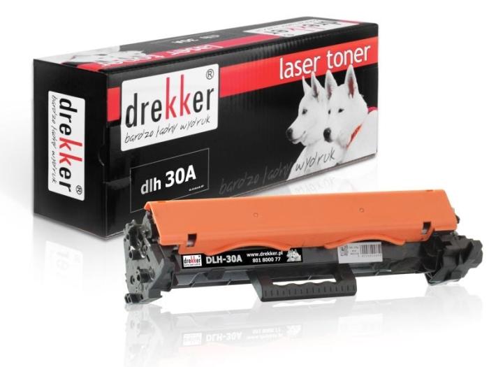 DLH-30A (30A) - czarny, toner drukujący HP, 1600 stron, (zamiennik CF230A) (HP MFP M227dn, MFP M227fdw, MFP M227sdn, M203d, M203dn, M203dw, MFP M227fdn, MFP M230fdw, MFP M230sdn)