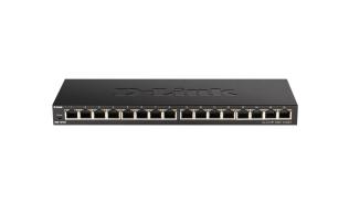 D-Link 16-Port 10/100/1000Mbps Unmanaged Gigabit Ethernet Switch [DGS-1016S/E]