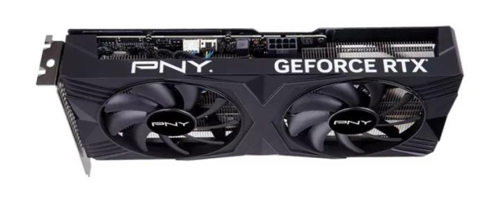 GeForce PCI-E RTX4060Ti PNY 8GB GDDR6 Verto Dual Fan DLSS 3 [VCG4060T16DFXPB1] (1xHDMI 2.1a, 3xDP 1.4a) (128-bit, PCI-E 4.0)