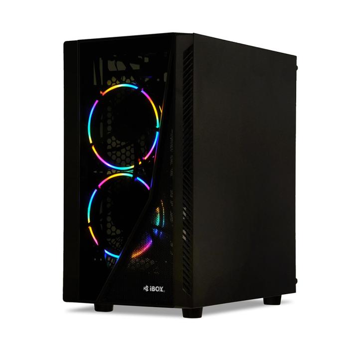 I-BOX Passion V5 Gaming RGB (szkło hartowane) (1xUSB 3.0, 2xUSB 2.0) (1x3.5/2.5)