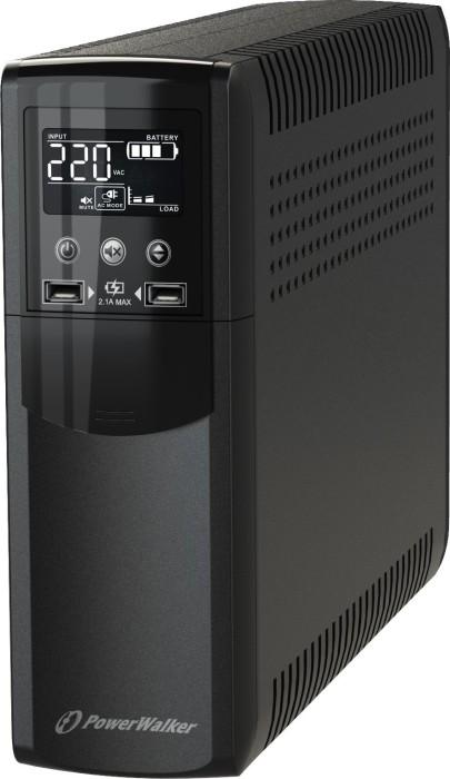 UPS POWERWALKER LINE-INTERACTIVE CSW 1500VA 4X FR OUT, RJ11/RJ45 IN/OUT, USB, 2X USB ŁADOWARKA [VI 1500 CSW FR]