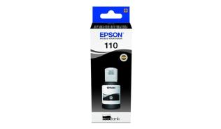 C13T03P14A (ET110) - czarny, oryginalny atrament Epson, 120ml, 6000 stron (Epson EcoTank M1170, M3180, M3170, M3140, M2140, M1180, M1140, M2170, M1120)