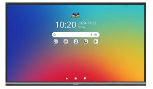 (98) ViewSonic ViewBoard IFP9851 450nits 2x25W+20W sub + 8-array mic 3xUSB-C 16/128GB Android 14 EDLA certified