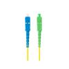 Lanberg patchcord światłowód SM SC/APC-SC/UPC SIMPLEX 3mm LSZH G657A1 żółty (1m) [FO-SASU-SS21-0010-YE]