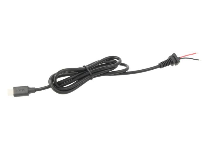 Wtyk z kablem do notebooków z wtyczką USB-C (1.2m) (2Pin) DC-TAB/USBC1.2]