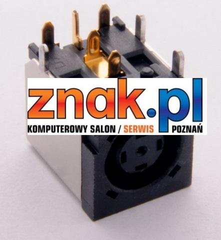 Gniazdo zasilania GNL30 do wtyczki 7.4x5.0mm do notebooków Dell wszystkie XPS, Inspiron: 500M, 600M, 5150, 6000, 8500, 9100, 510M, 630M, 640M, 710M, 1500, 6400, 1420, 1521, 1525, 1720 [GZ/PJ246]