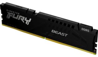 DDR5 32GB 5600 MHz Kingston Fury Beast Black EXPO AMD, XMP 3.0 CL36 36-38-38 1.25V [KF556C36BBE-32]