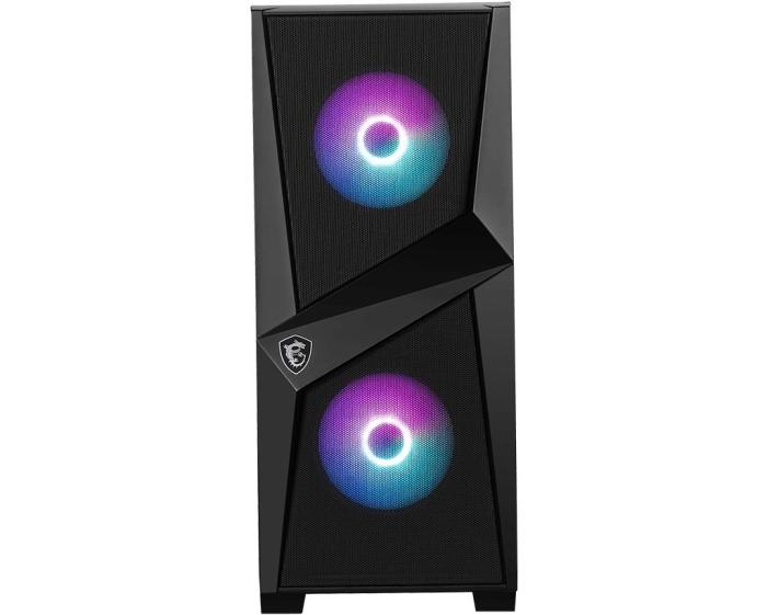 MSI MAG Forge 100R ARGB (szklo hartowane, podświetlana) (2xUSB 3.2 Gen1) (3x2.5, 2x3.5/2.5)