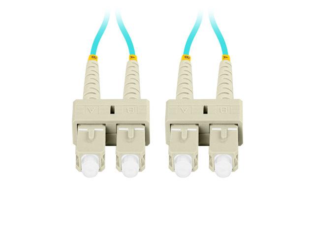 Lanberg patchcord światłowód MM SC/UPC-SC/UPC DUPLEX 3mm OM3 50/125 LSZH niebieski (3m) [FO-SUSU-MD31-0030-TQ]