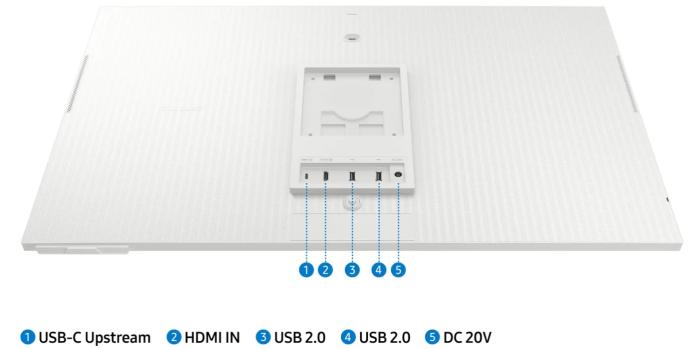 32’’ Samsung Smart LS32CM703UUXDU (VA 3440x1440, 400, 4ms, 60Hz) (HDMI 1.4, Audio, 2xUSB 2.0, USB-C) vesa, czarny