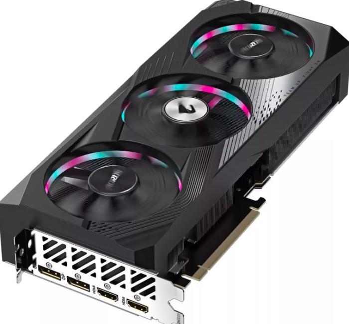 GeForce PCI-E RTX4060Ti Gigabyte 8GB GDDR6 Aorus Elite [GV-N406TAORUS E-8GD] (2xHDMI 2.1a, 2xDP 1.4a) (128-bit, PCI-E 4.0)