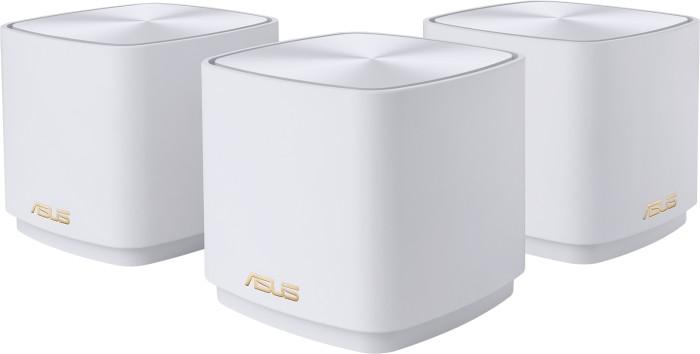 Asus ZenWiFi AX Mini XD4 Wi-Fi 6 AX1800 3-pack System Mesh (biały) [ZenWiFi AX Mini XD4 3PK White]