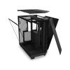 NZXT H6 Flow (czarny) [CC-H61FB-01] (stal hartowana) (1x USB 3.1, 2x USB 3.1) (2x2.5, 1x3.5)