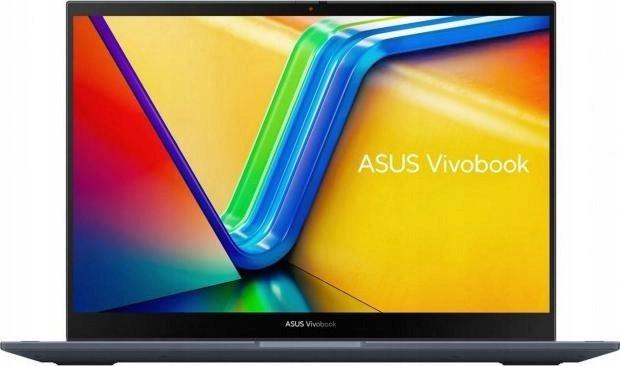 Asus Vivobook S14 Flip 2w1 [TN3402YA-LZ268W] 6-Core Ryzen 5 7530U/14 1920x1200 dotykowy 360/16GB/1TB/Radeon/pk/1.5kg/Win11Home (granatowy)