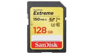 Secure Digital 128GB Sandisk SDXC Extreme V30 UHS-I U3 (180MB/s) [SDSDXVA-128G-GNCIN]
