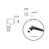 Wtyk z kablem do notebooków Sony 6.5mm/4.4mm +PIN 120 Watt [AP-10 /DC-SON19562]